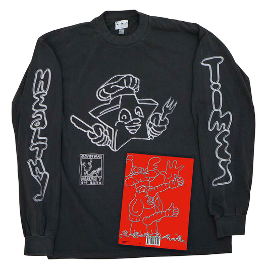 ⭐︎HEALTHY TIMES LONGSLEEVE⭐︎ LIMITED EDITION + MAGAZINE SIGNED