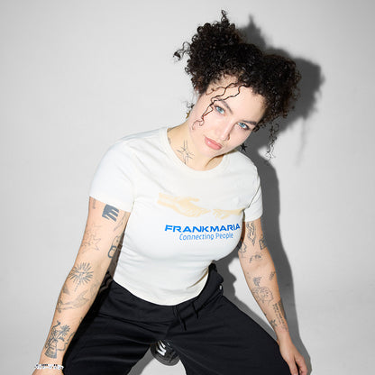 🤝FRANK MARIA LOGO TEE & CROP TOP🤝