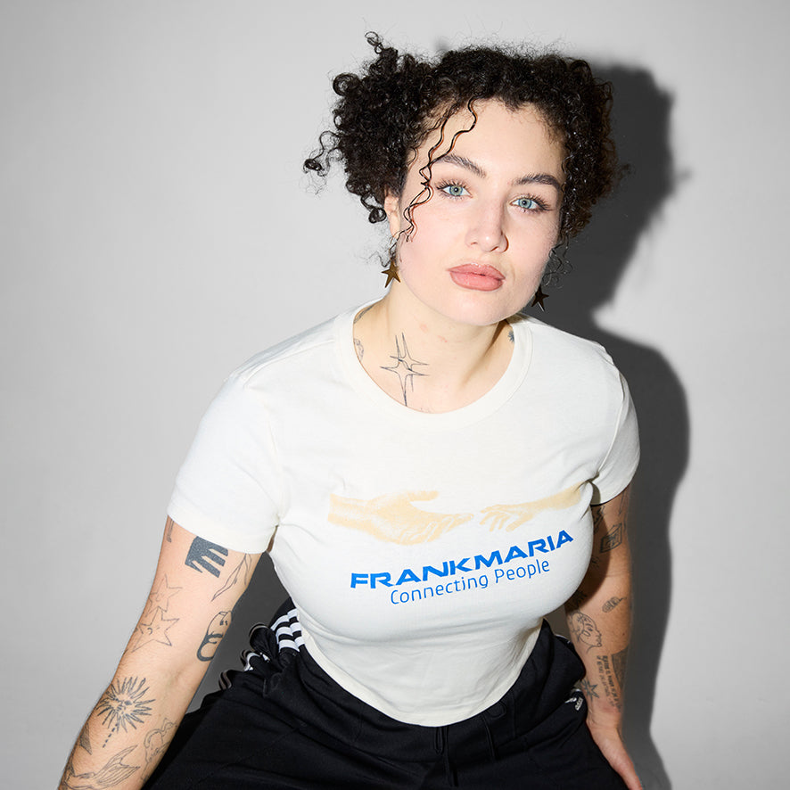 🤝FRANK MARIA LOGO TEE & CROP TOP🤝