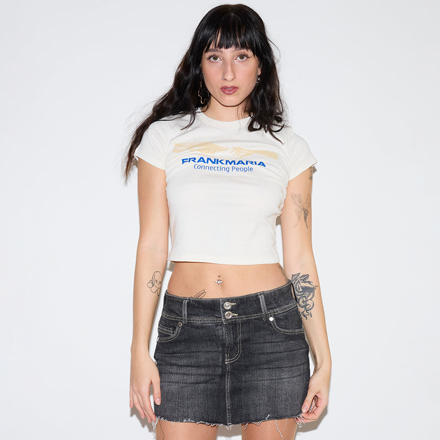 🤝FRANK MARIA LOGO TEE & CROP TOP🤝